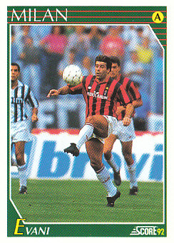Alberigo Evani A.C. Milan Score 92 Seria A #169